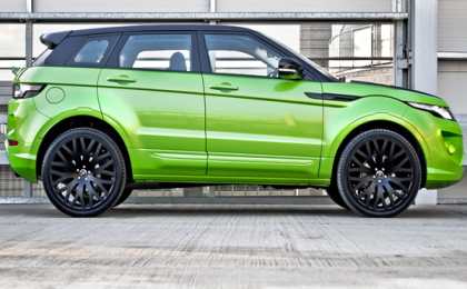 Range Rover Evoque Green Pearl от А. Kahn Design