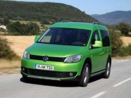 Популярный минивэн Volkswagen Caddy теперь имеет внедорожное исполнение