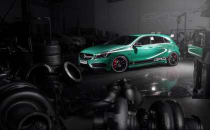 GAD Motors увеличил отдачу Mercedes-Benz A45 AMG