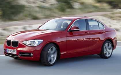 BMW подумывает над заряженным седаном 1-Series
