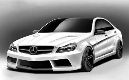 Misha Design создает обвес для Mercedes C-Class