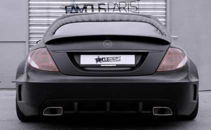 Mercedes CL500 Black Matte от Famous Parts