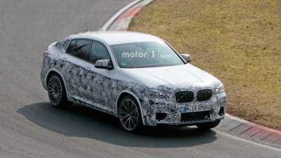 Появились первые шпионские снимки нового BMW X4 M